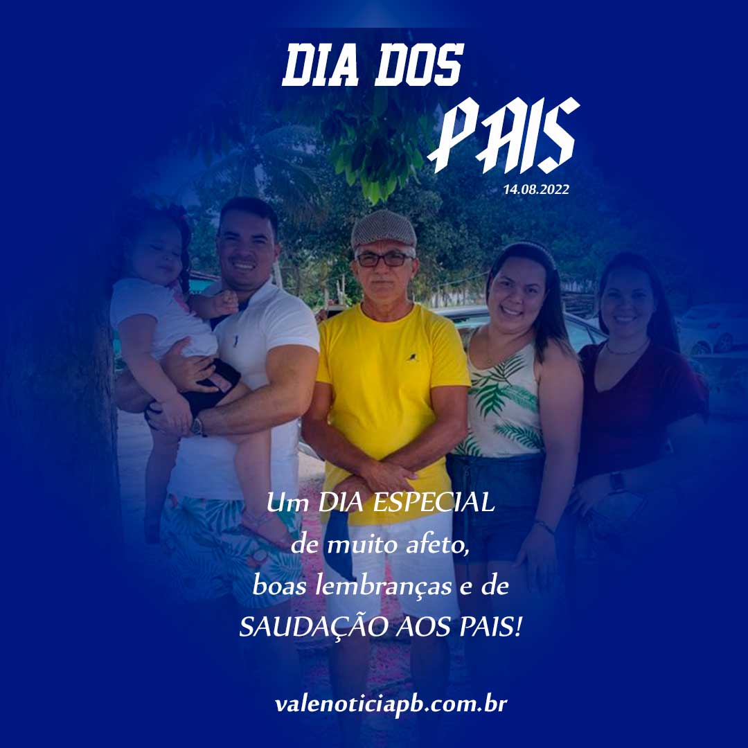 Imagem ilustrativa do Dia dos Pais mostrando um pai abraçando um filho.
